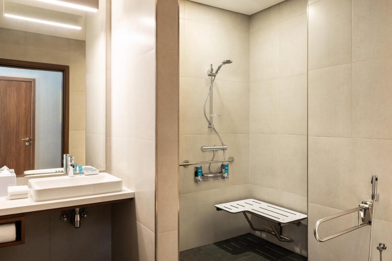 Aloft Me'Aisam, Dubai Hotell Exteriör bild